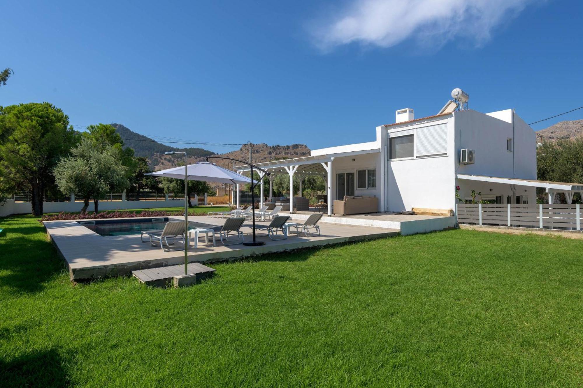 Casa Bianca Villa Kolymbia Exterior photo